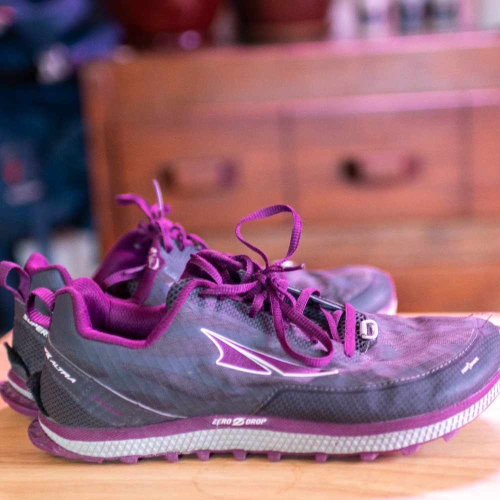 Altra Trail Running Shoes Women Light/Medium wear